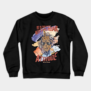 Retro LION Crewneck Sweatshirt